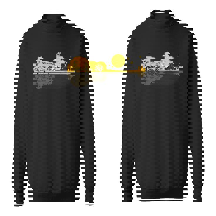 Guitarra Naturaleza Rockstar Guitarrista Traje Musical Camisa de entrenamiento