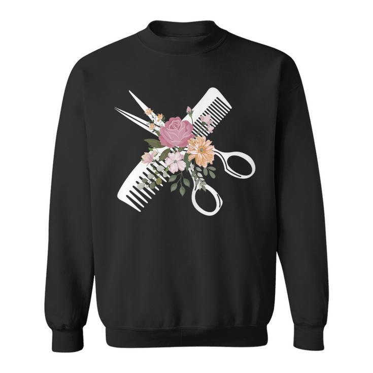 Hairdresser Stylist Hairstyle Hair Salon Hairstylist Sweatshirt