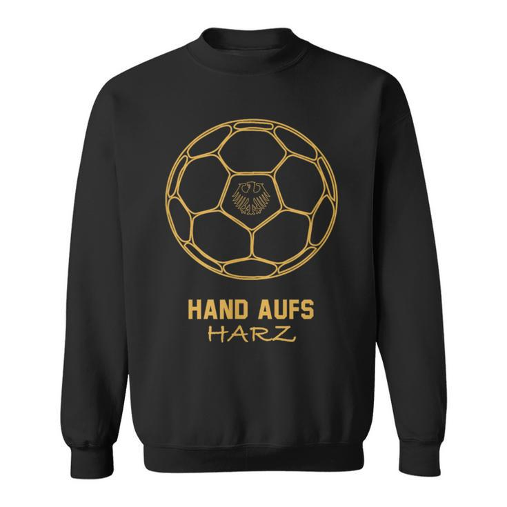Hand Auf Harz Handball Team Sweatshirt