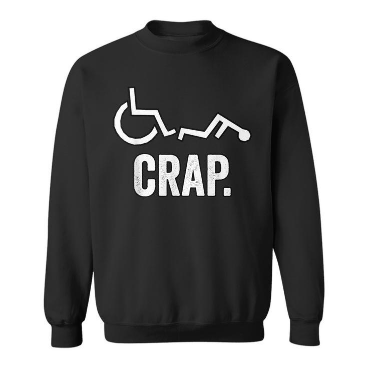 Handicap Wheelchair Fall Sweatshirt