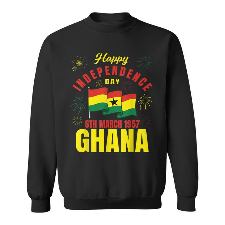 Happy Ghana Independence Day Ghanaian Ghana Flag Sweatshirt
