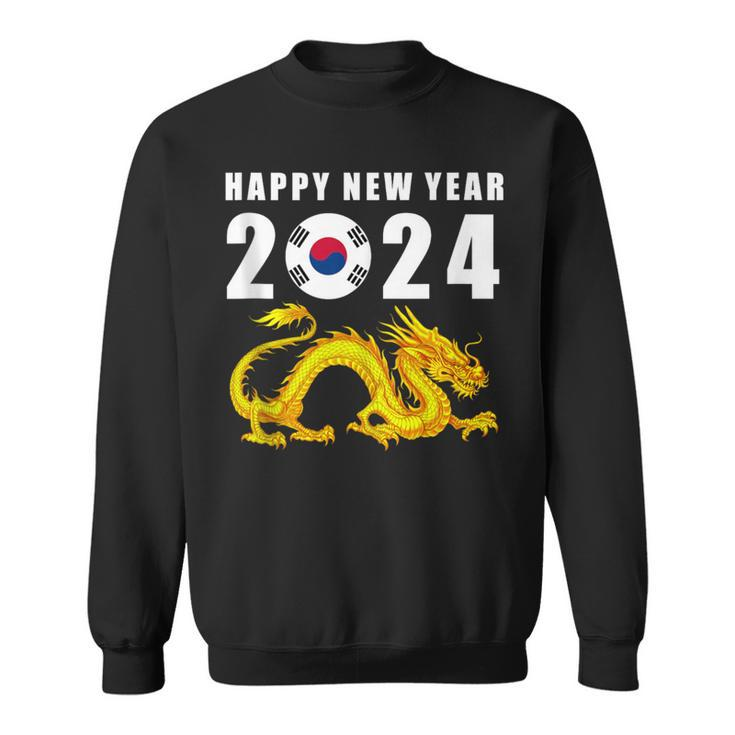 Happy New Year 2024 Year Of The Dragon For Korean Sweatshirt
