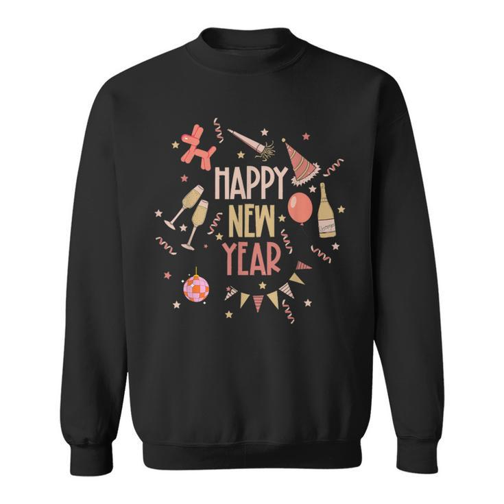 Happy New Year 2024 New Years Eve Party Family Christmas Sweatshirt