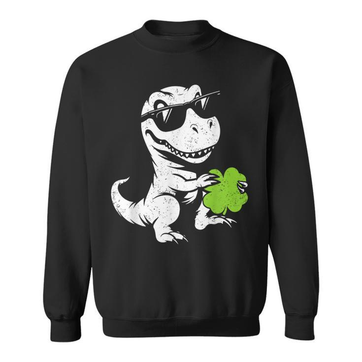 Happy St Pat-Rex Day St Patty's Day Dinosaur Monster Truck Sweatshirt