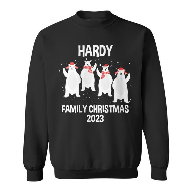 Hardy Family Name Hardy Family Christmas Sweatshirt