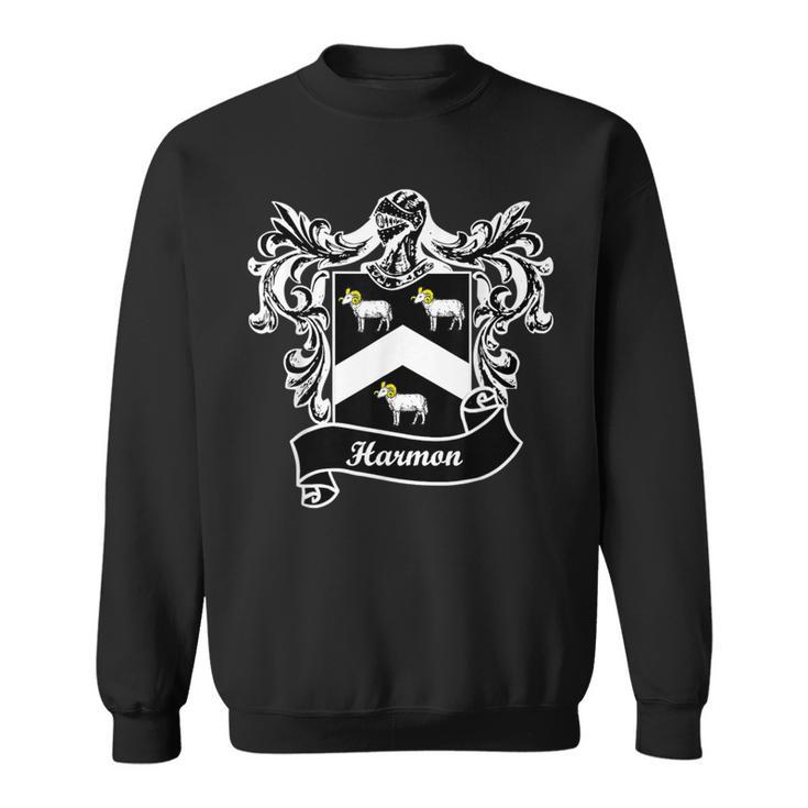 Harmon Coat Of Arms Surname Last Name Family Crest Sweatshirt