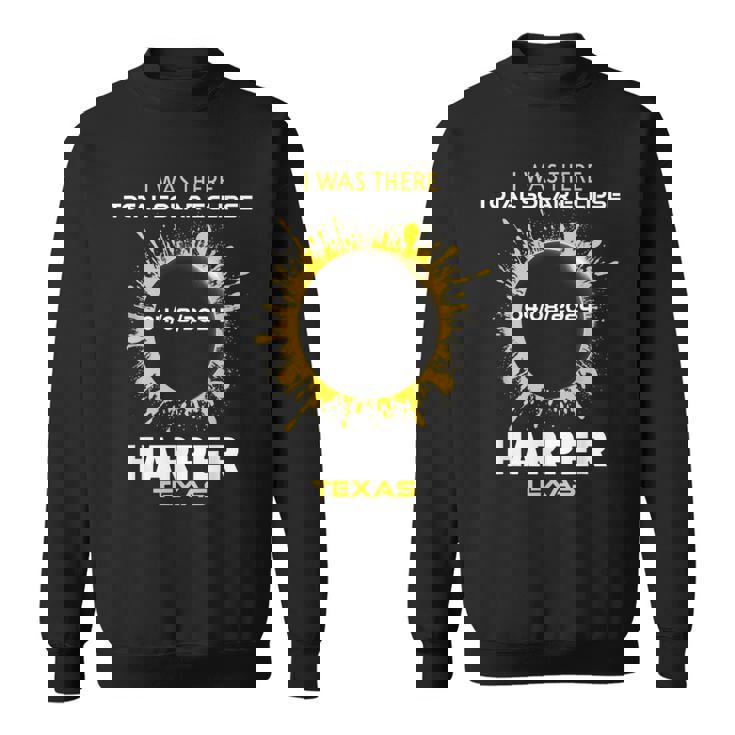 Harper Texas Total Solar Eclipse 2024 Sweatshirt