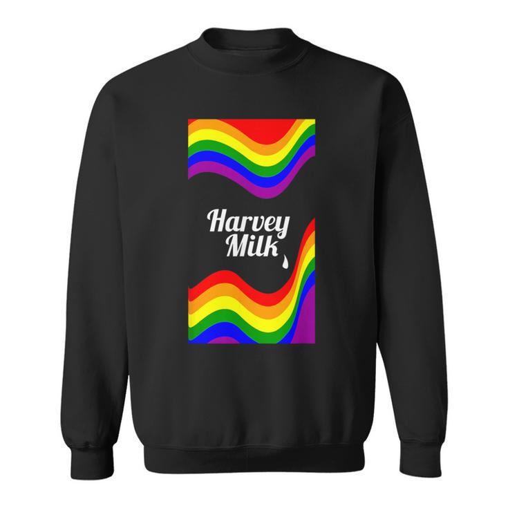 Harvey Milk Love Is Love Gay Pride Love Is Love Sweatshirt