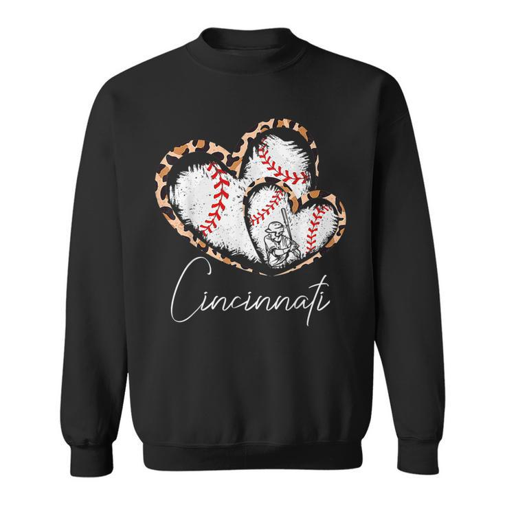 Heart Baseball Fans Sweatshirt