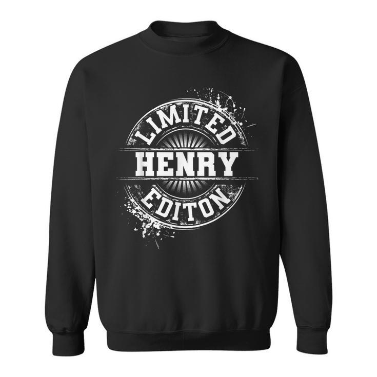 Henry Surname Family Tree Birthday Reunion Idea Sweatshirt