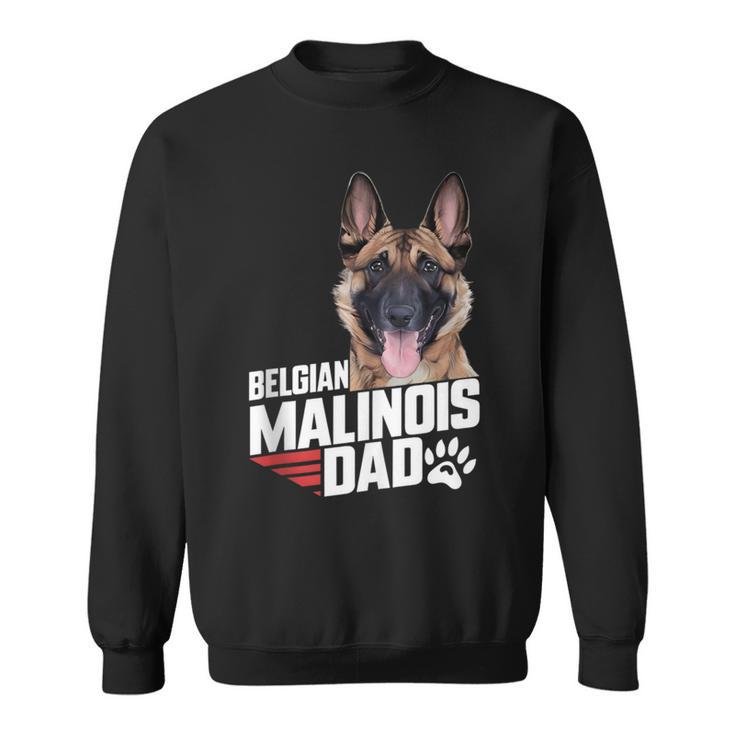 Herren Belgischer Malinois Hund Papa Belgischer Schäferhund Hundebesitzer Papa Sweatshirt