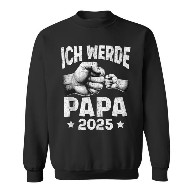 Herren Ich Werde Papa 2025 Schwangerschaft Ich Werde Baldater Sweatshirt