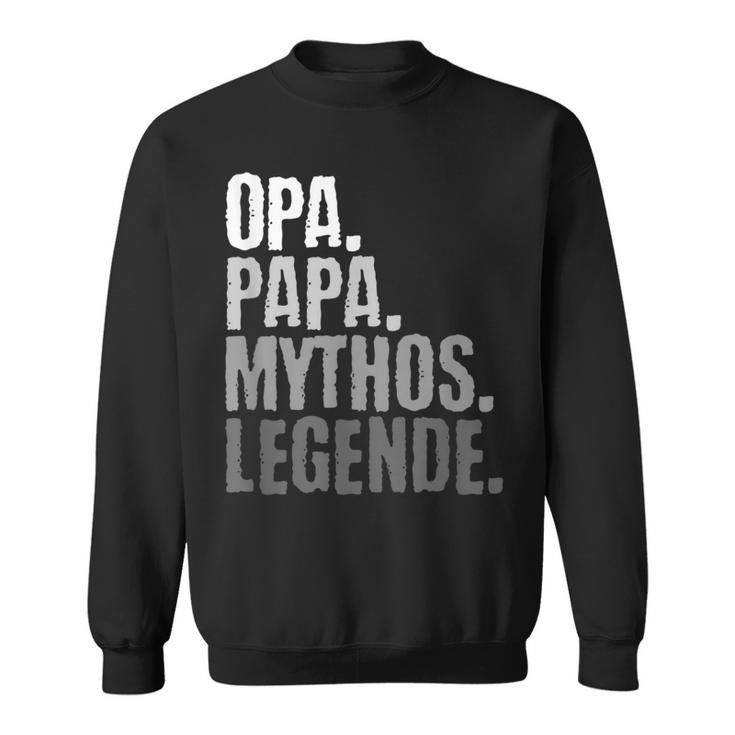 Herren Opa Und Papa Großvateratertag Sweatshirt