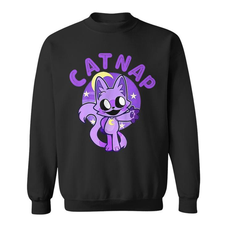Hi Cats Nap Lover Cat Sweatshirt