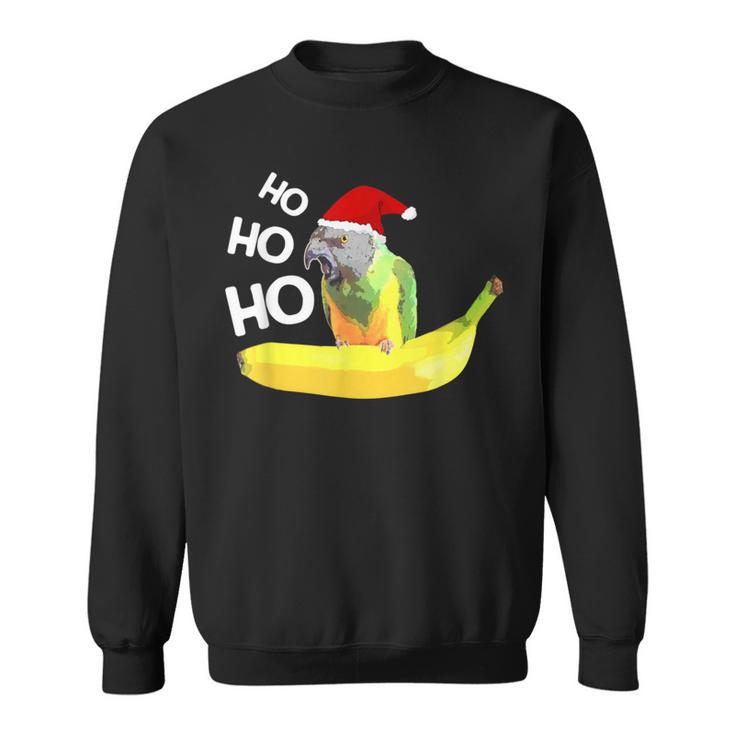 Ho Ho Ho Senegal Parrot Christmas In July Sweatshirt