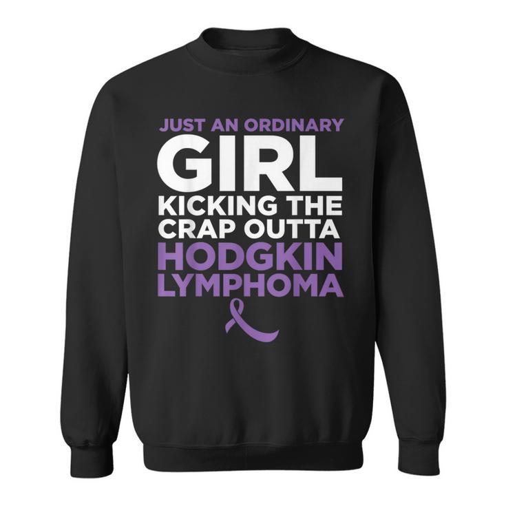 Hodgkin Lymphoma For Cancer Patient Female Sweatshirt