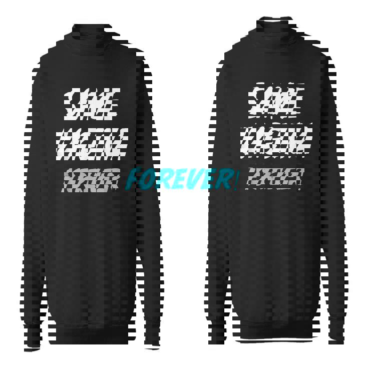 Hombre Sameagina Forever Heirat Compromiso Boda Fiesta Camisa de entrenamiento