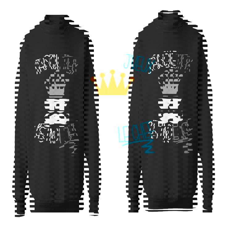 Homme J'fais C'que J'veux C'est Moi Le Chef Sweater e