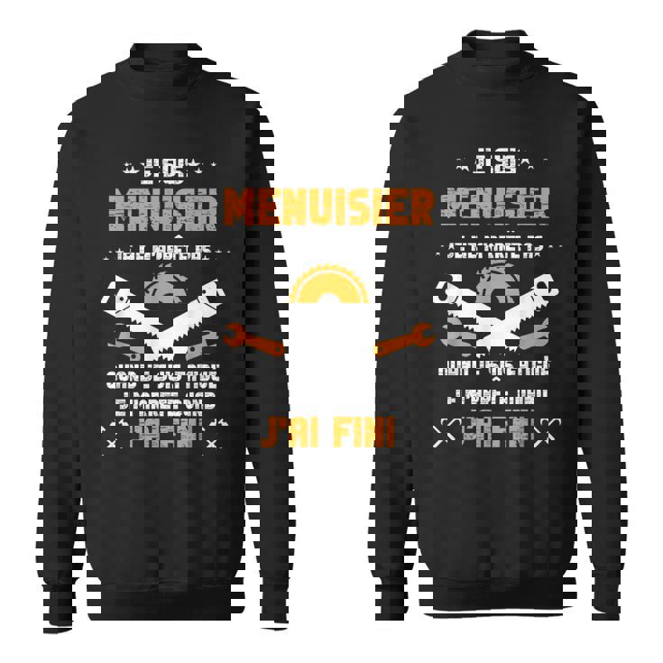 Homme Menuisier Menuiserie Menuisier Bois Cadeau Menuisiers Sweater e