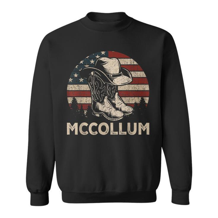 Howdy Mccollum Western Mccollum Punchy Cowboy Cowgirl Style Sweatshirt