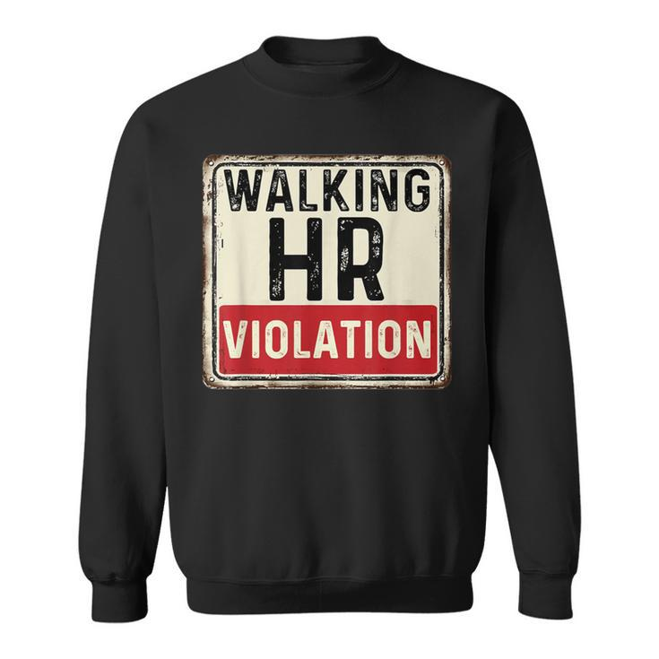 Human Vintage Humor Sweatshirt