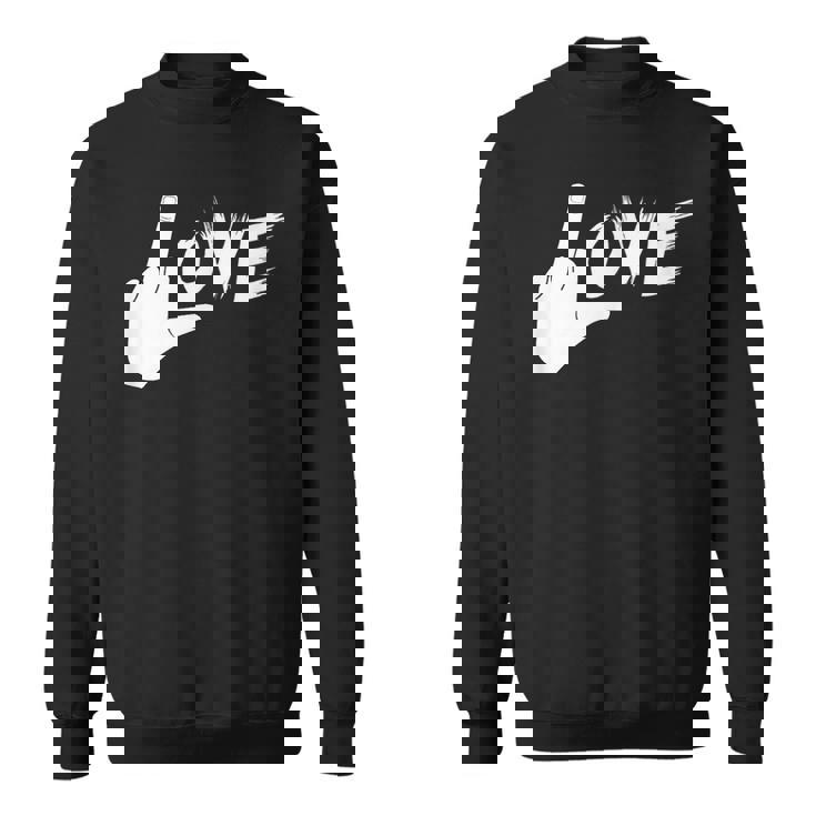 Humoristique Fuck Love Sweater e