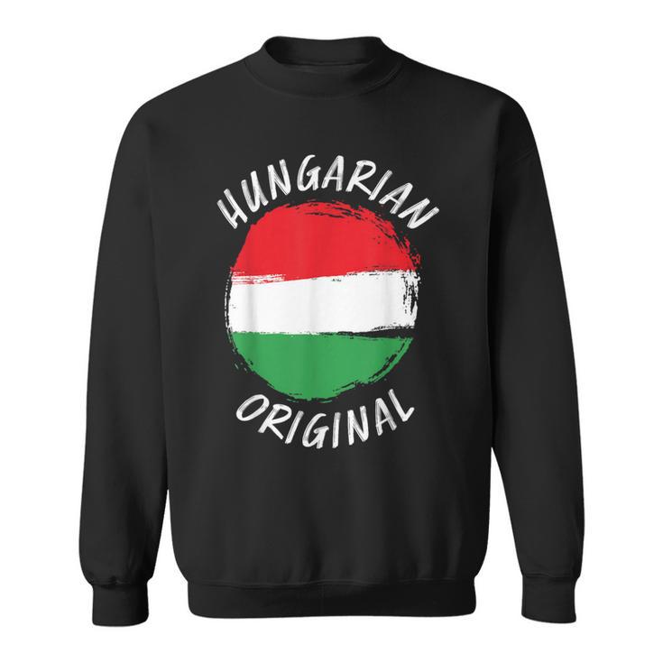 Hungarian Original Hungary Flag Hungarian Sweatshirt