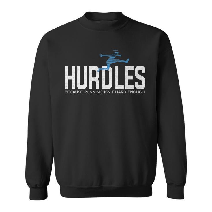 Hurdle Track And Field Running Hurdling Sweatshirt