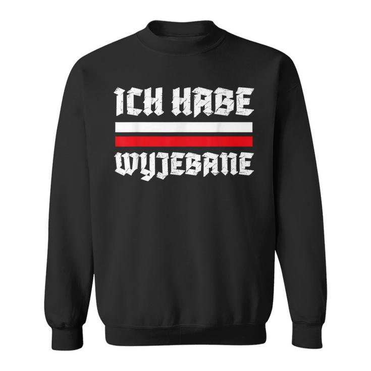 Ich Habe Wyjebane Polska Black Sweatshirt