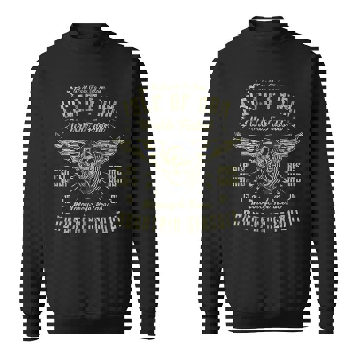 Ile De Man Courses De Motos Roue Ailéeélo Manxintage Sweater e