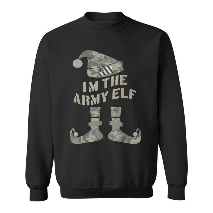 I'm The Army Elf Camo Christmas Santa Military Helper Sweatshirt