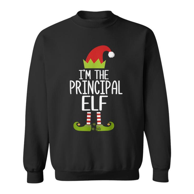 I'm The Principal Elf Christmas Family Costume Sweatshirt