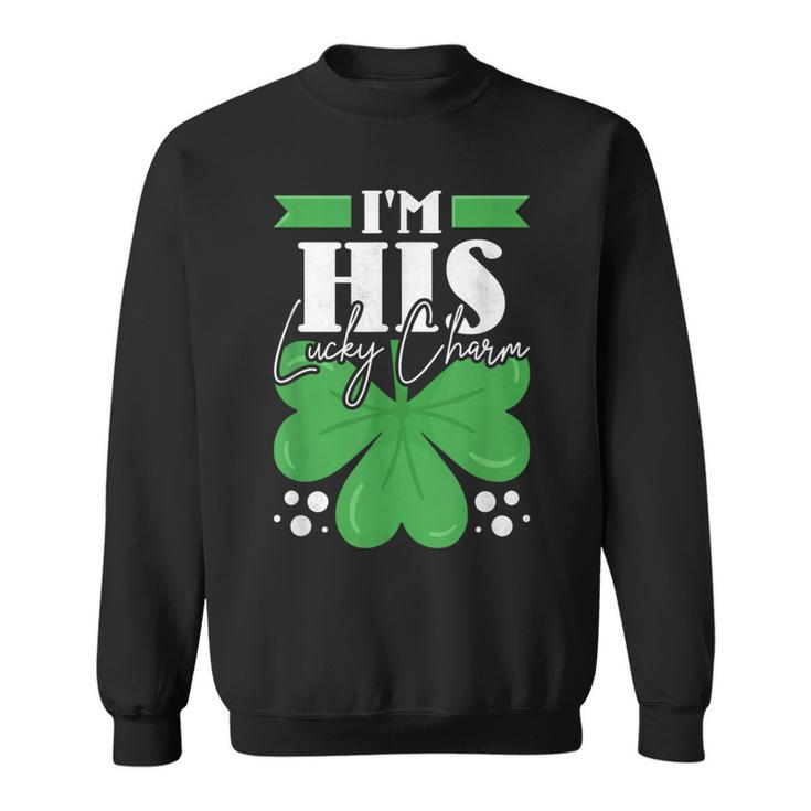 I'm His Shamrock Couple St Patrick's Day Sweatshirt