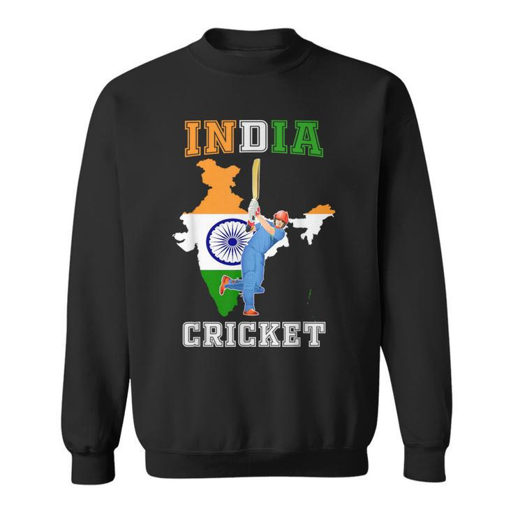 India Cricket Lovers Indian Players Spectators Cricketers Sweatshirt
