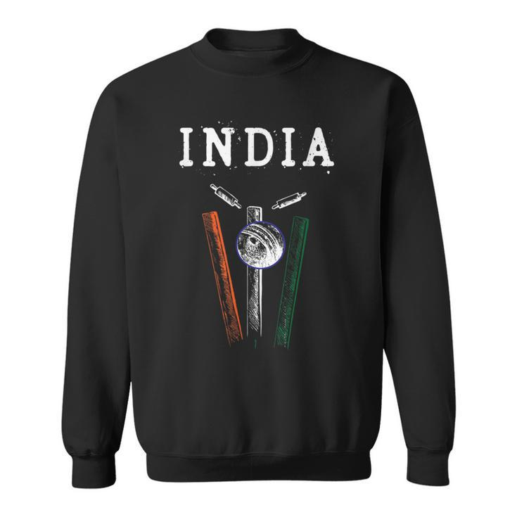 Indian Cricket Player Team Cricket Fans India Cricket Sweatshirt