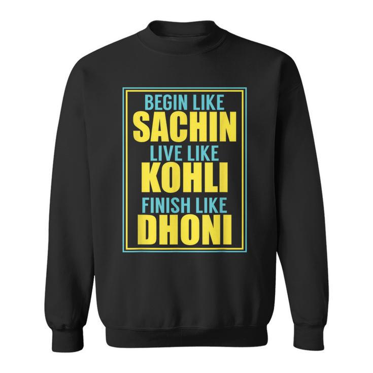 Indian Cricket Team Supporter Jersey Sweatshirt