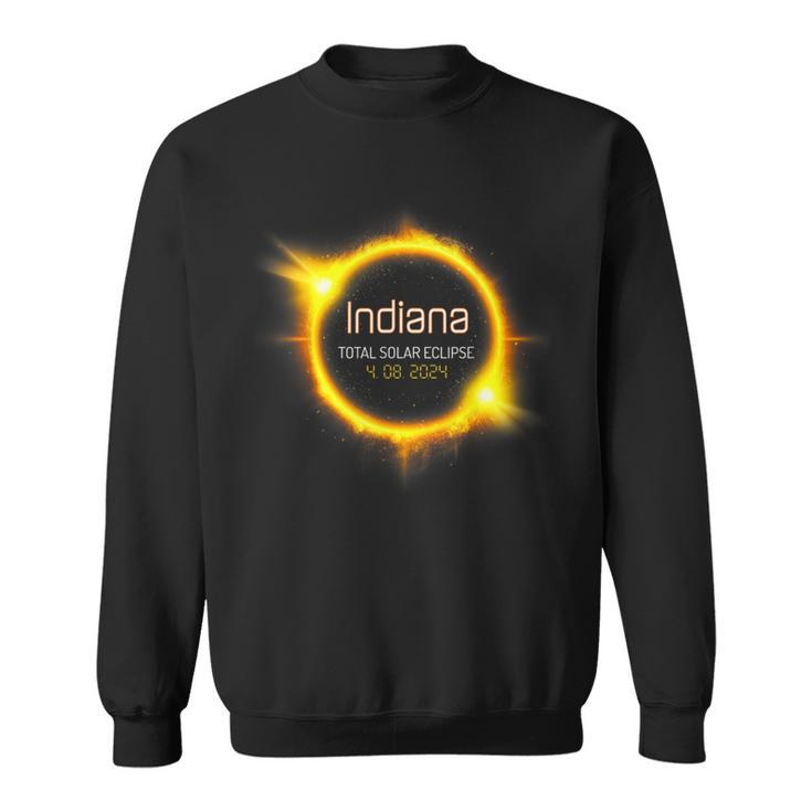 Indiana Total Solar Eclipse America April 040824 Usa Sweatshirt