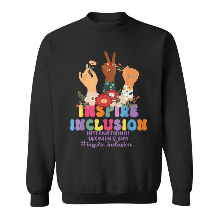 Inspire Inclusion 8 March International Women's Day 2024 Iwd Sweatshirt