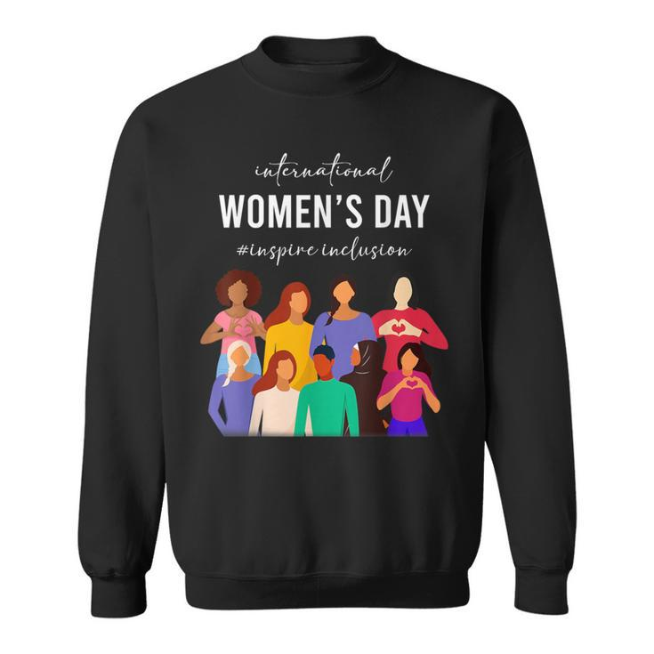 Inspire Inclusion International Women's Day 2024 For Women Sweatshirt