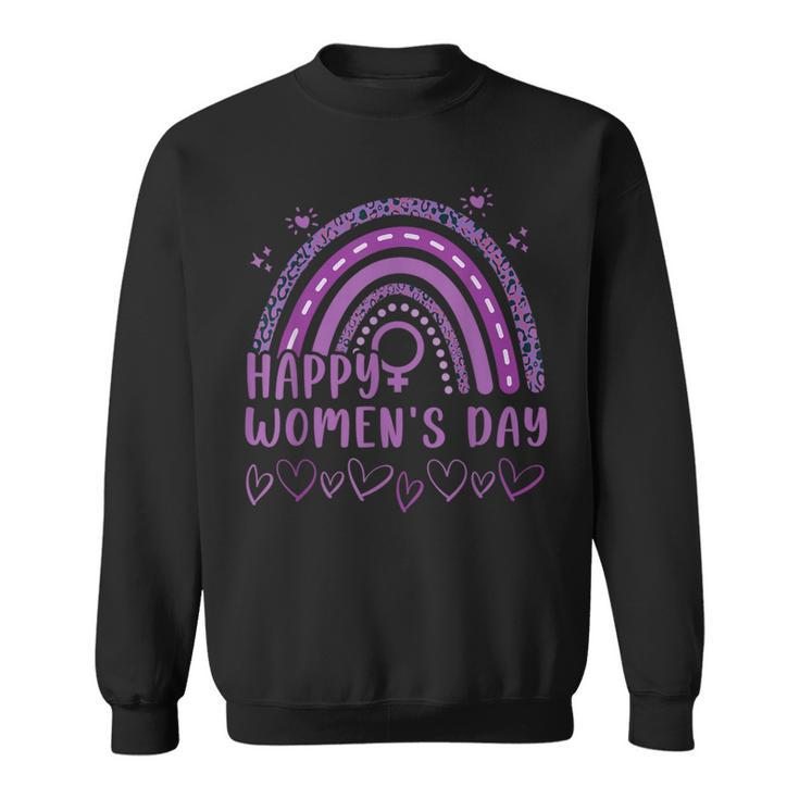 International Women's Day 2024 Women's Rainbow Sweatshirt