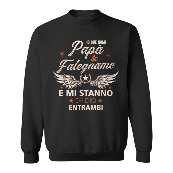 Italienischer Papa Falegnameatertag Geschenk Italiener Sweatshirt