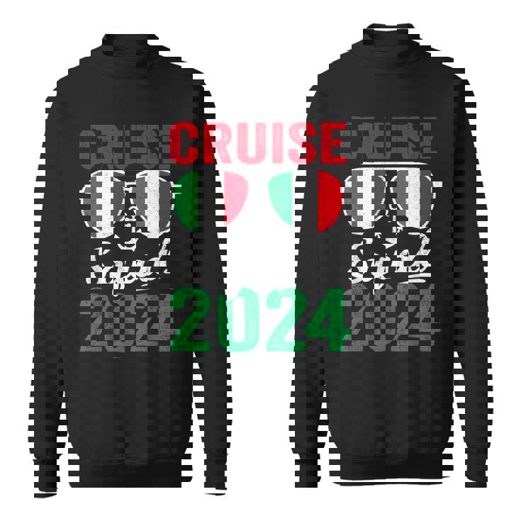 Italy Cruise Squad 2024 Summer Vacation Matching Family Sweatshirt