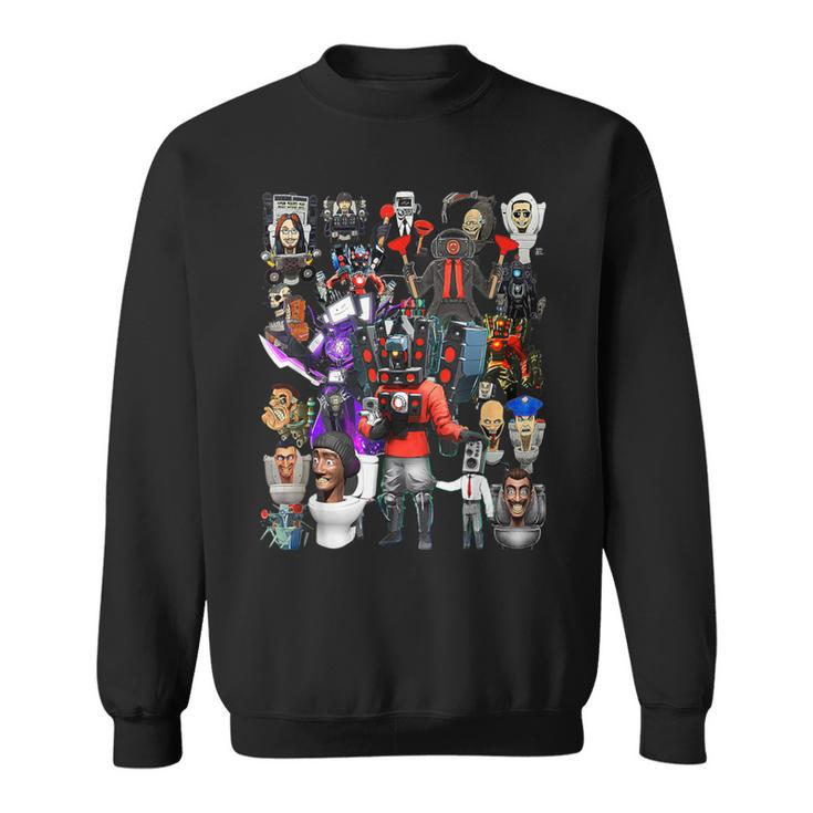 It's My Birthday Speakerman Tvman Cameraman Sweatshirt