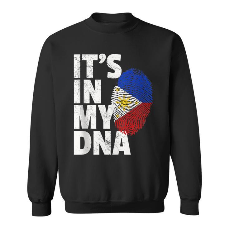 It's In My Dna Filipino Philippines Flag National Pride Sweatshirt