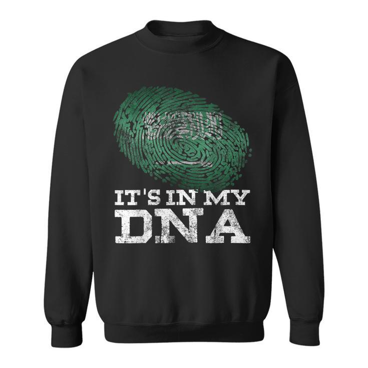 It's In My Dna Saudi Arabian Arabic Arabia Flag Sweatshirt