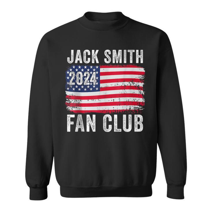 Jack Smith Fan Club Fun Summer Vintage Type Usa Red Blue Sweatshirt