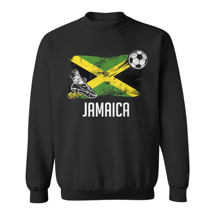 Jamaica Flag Jersey Jamaican Soccer Team Jamaican Sweatshirt