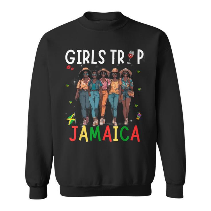 Jamaica Girls Trip 2024 Holiday Party Sweatshirt