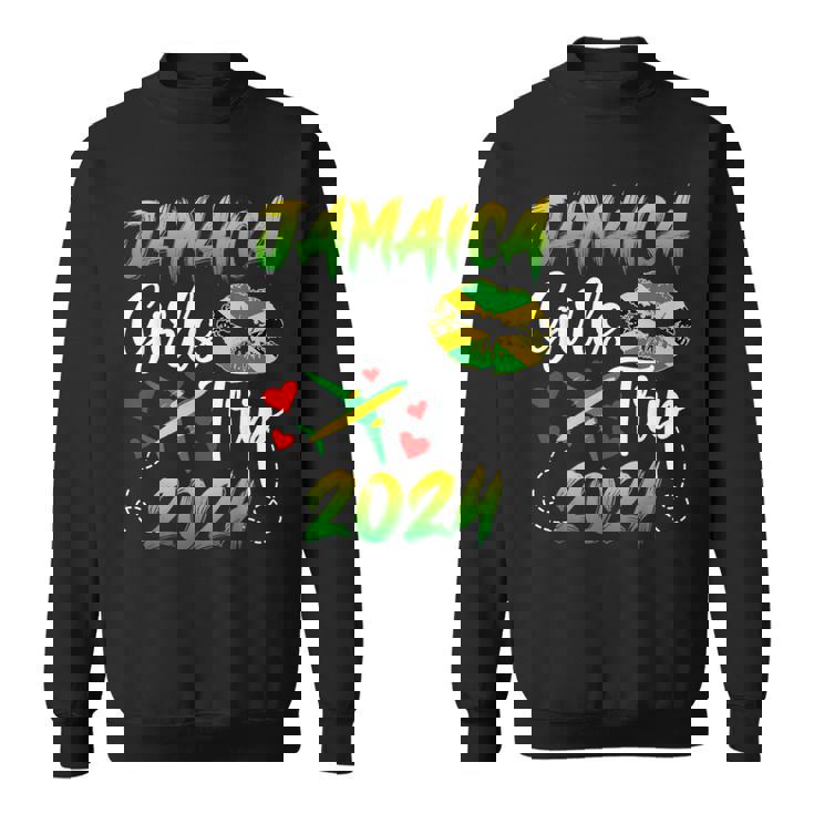 Jamaica Girls Trip 2024 Vacation Jamaica Travel Girls Sweatshirt