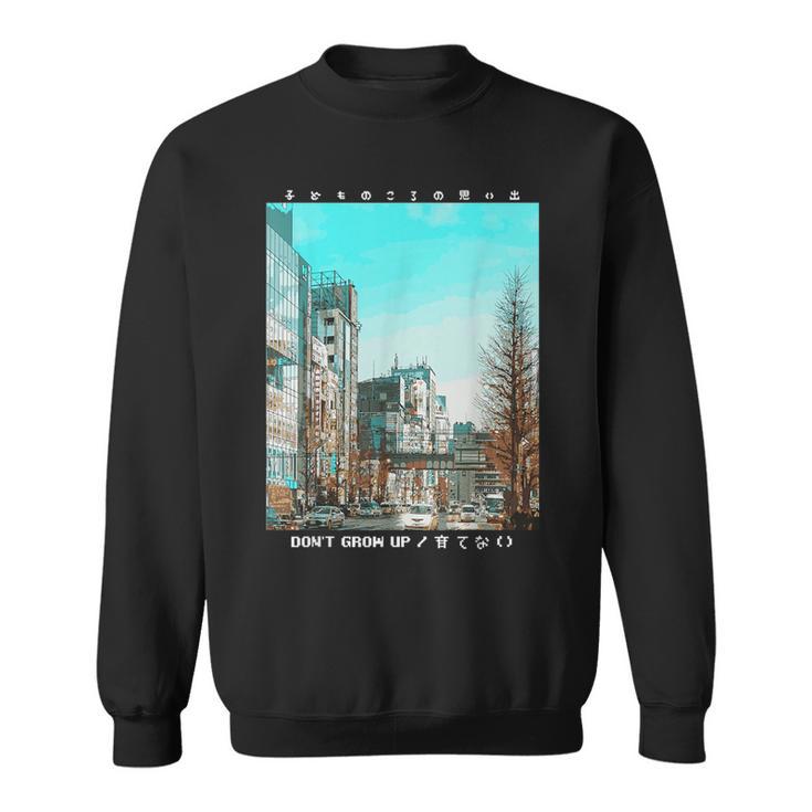 Japanese Cyberpunk Tokyo Streetwear Aesthetic Japan Lover Sweatshirt